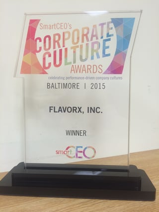 Corporate Culture Award FLAVORx